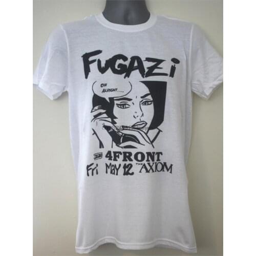 Fugazi T-Shirt Gig Flyer Slint Mcklusky Bad Brains Dag Nasty Bikini Kill