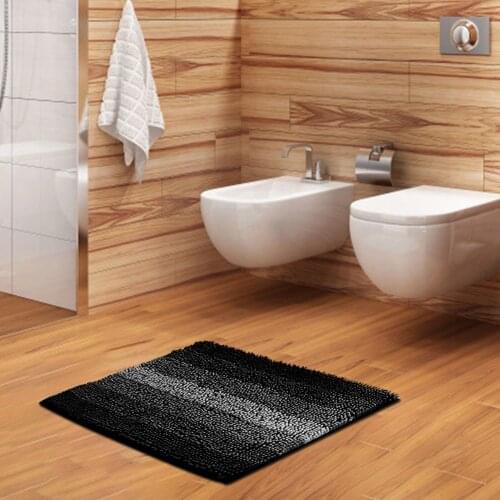 Soft Chenille Bath Mats, Non Slip Mat Rug For Home Living Room Bedroom Kitchen,wc Mat Bathroom Rug Bedside Carpet