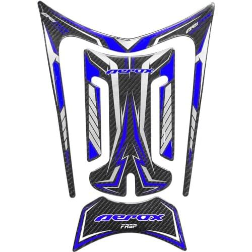 AEROX Motorcycle Fuel Tank Pad Sticker Real Carbon Fiber for AEROX 155 Moto FASP Decoration 0.2 22 32 70
