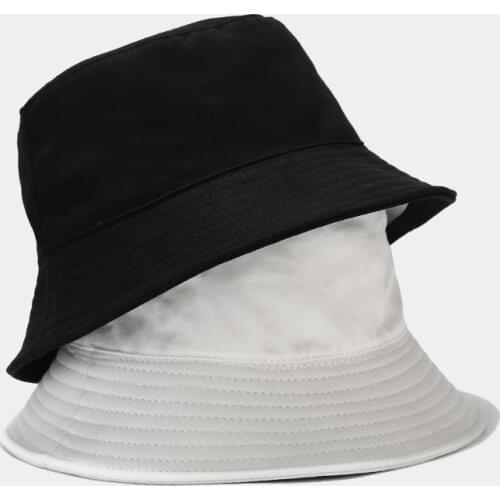 New Retro 60cm Big Circumference Bucket Hat Simple Unisex Panama Bob Cap Womens Fishermen Hat Reversible Summer Beach Cap