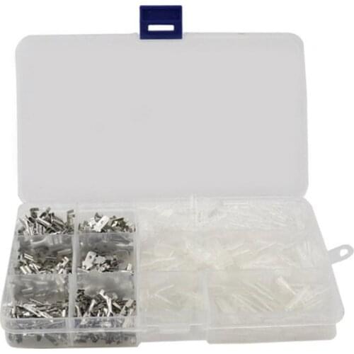 270Pcs 2.8/4.8/6.3Mm Crimp Terminals Insulated Male Female Wire Connector Electrical Wire Spade Connectors Kit