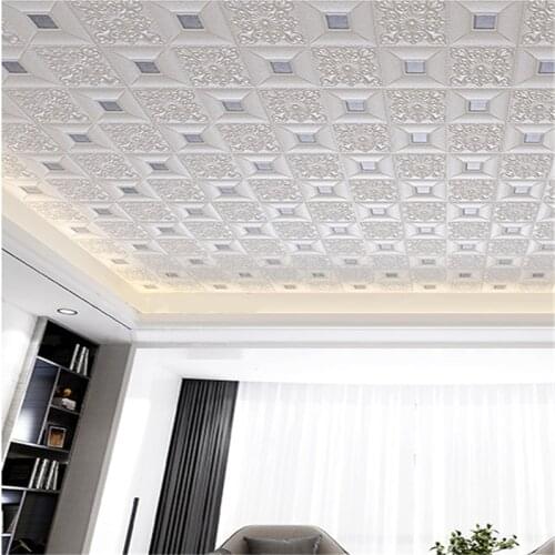 Self-adhesive 3d Brick Sticker Waterproof Foam Wallpaper for Kids Room Kitchen Roof Ceiling Background Wall Decals