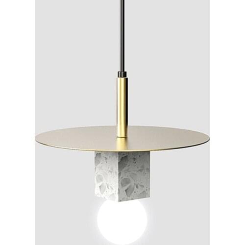 Modern Lights Pendant Lamp Marble Gold Hanging Lamps for Dining Room Bedside Suspension Design Lamp Nordic Luminaire Lighting
