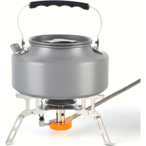 Outdoor Camping Stove Split Windproof Electronic Ignition Camp Stove Gas Stove Portable Camping Stove Mini Stove Outdoor Tools