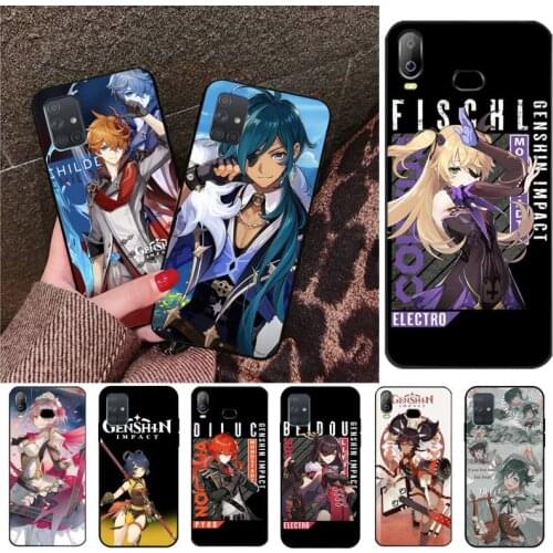 Game Genshin Impact Phone Case For Samsung Galaxy A21S A01 A11 A31 A81 A10 A20E A30 A40 A50 A70 A80 A71 A51