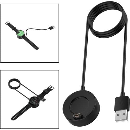 Replace 100cm Power Charger Dock Cable Cradle Universal Fast Charging Adapter for Garmin Forerunner 945 45 645M 3 Watch