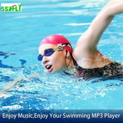 Waterproof Swimming MP3 Player Sports Running Horse Riding MP3 Sereo Walkman Music MP3 Player With FM Radio Hi-Fi Clip