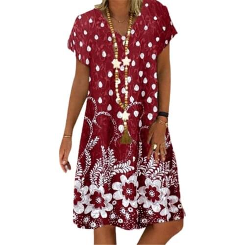 WTBERGER Red Summer Dresses