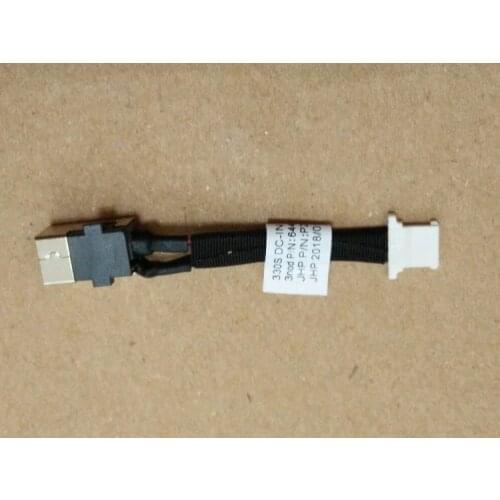 1-5 Pcs) New DC Power Jack With Cable For Lenovo 330S P/N: 64411204200100 5C10R07521 DC30100S000