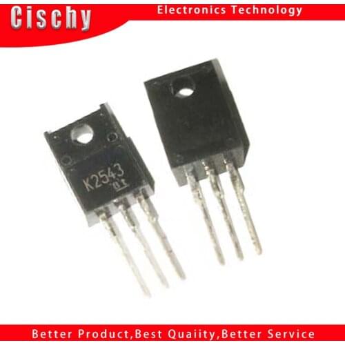 10pcs/lot 2SK2543 K2543 TO-220F 8A 500V In Stock