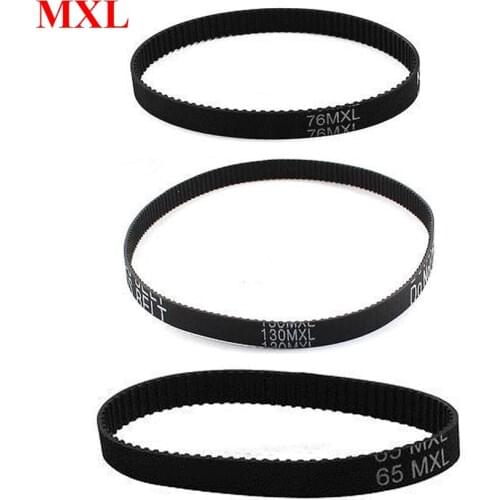 149MXL B186MXL 6mm 10mm Width 186 Tooth 377.92mm Length 2.032mm Pitch Rubber Stepper Motor Groove Cogged Synchronous Timing Belt