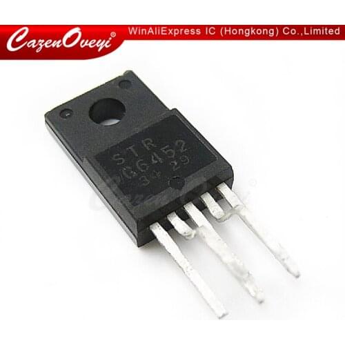5pcs/lot STRG6452 STR-G6452 G6452 TO-220F In Stock