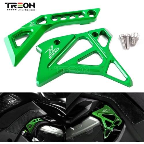 Motorcycle Accessories Fuel Cap Injection Fuel Injector Protective Cover CNC Aluminum For Kawasaki Z1000 Z 1000 2014-2016