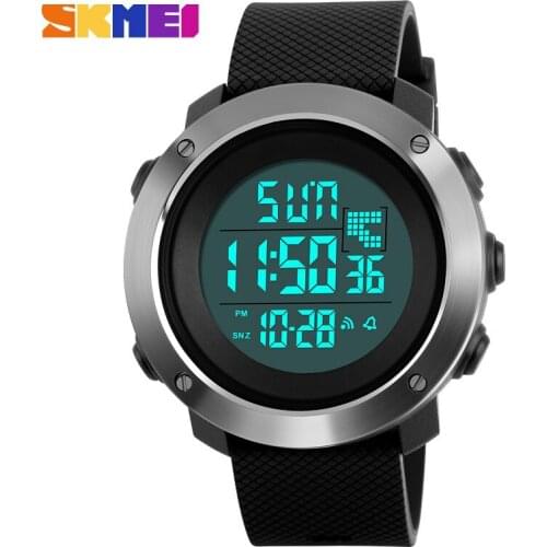SKMEI Men Sport Watches Countdown Double Time Fashion Watch Waterproof Chronograph Digital Wristwatches Relogio Masculino 2017
