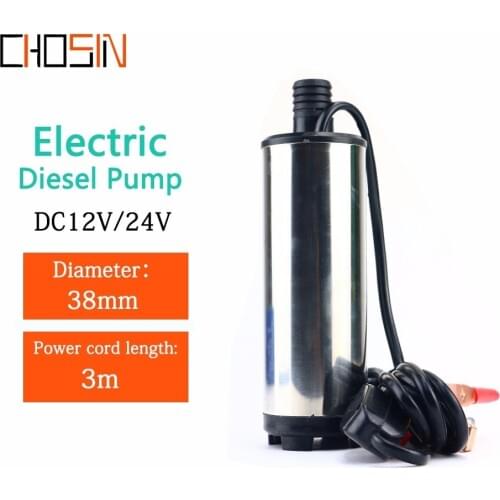 12V 24V DC electric submersible pump ,fuel transfer pump,Stainless steel shell,12L/min,12 24 V volt for pumping diesel oil water