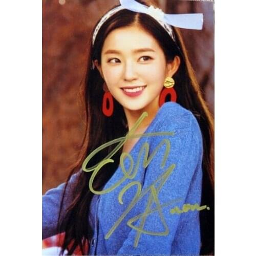 Signed RED VELVET Irene autographed photo SUMMER MAGIC K-POP 4*6 3 versions 082018