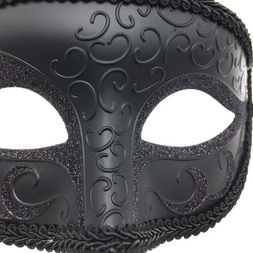 Mardi Gras Costume Party Acccessory Women Retro Masquerade Mask