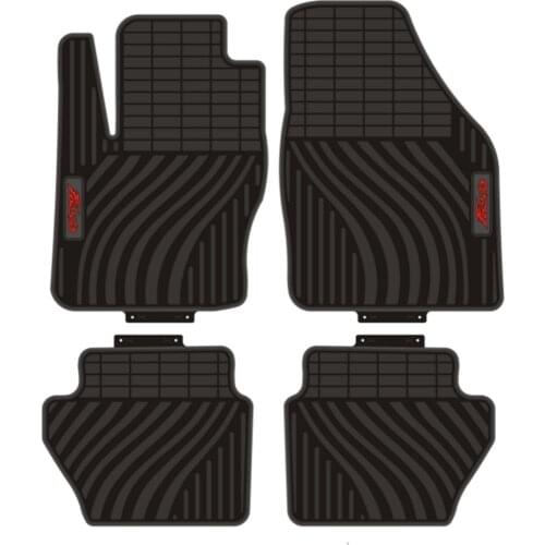 Custom No Odor Carpets Waterproof Rubber Car Floor Mats for Ford Mondeo Focus Fiesta