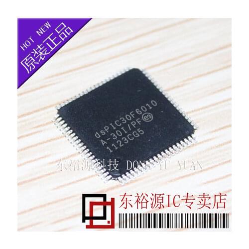 5PCS DSPIC30F6010A-30I/PF QFP80 DSPIC30F6010A-30I QFP-80 DSPIC30F6010A DSPIC30F6010 New and original