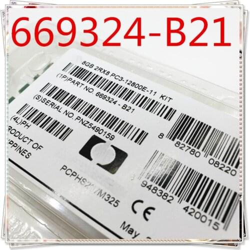 New original in box 669324-B21 689911-071 669239-581 8G PC3L-12800E DDR3 1600 1 year warranty