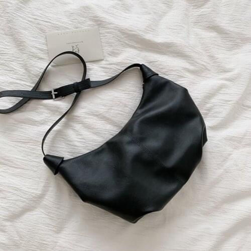 Solid Color PU Leather Crossbody Bags For Women 2020 Summer Small Brown Shoulder Messenger Bag Lady Handbags and Purses