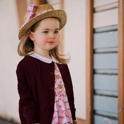 Toddler Baby Kid Girls Boys Solid Sweater Knit Warm Coat Cardigan Jacket Clothes Veste Enfant Fille Baby Girl Winter Clothes