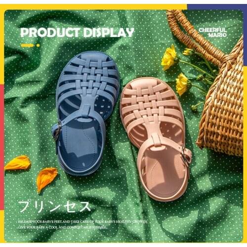 Summer Children Sandals Baby Girls Boy Soft Shoes Casual Outdoor Beach Kids Slipper Non-Slip Toddler Princess Cute Top Quality
