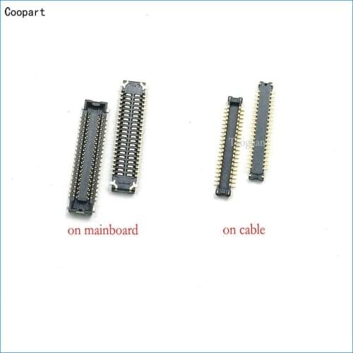 2pcs/lot Coopart New LCD display FPC Connector Port Plug for Huawei nova /nova lite/ nova2 nova2plus/ nova 3 3i 3e