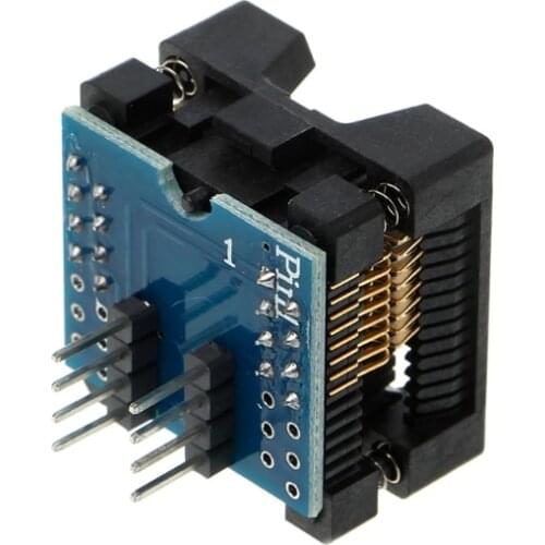 SOP16 to DIP8 Adapter 300mil Socket IC Programmer For EZP2010 EZP2013 RT809F CH341A