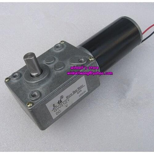 Brand new GW31ZY 12V 24V DC gear turbine motor Tank model drive motor