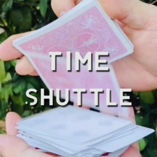 Time Shuttle Poker Magic Tricks Playing Card Deck For Professional Magicians Close Up Magic Street Illusion Gimmick Mentalism