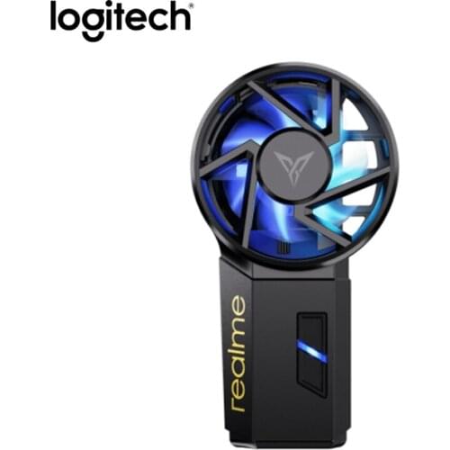 Realme Cooling Back Clip 1s Rapid Cooling Silent Operation Type-C Charging For Realme GT X7 Pro Q2 Pro 7i C11 C15