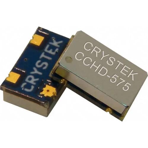 1 pcs x CCHD-575 Series Low Phase Noise Oscillator 3.3V 25ppm 0C +70C Amanero XMOS