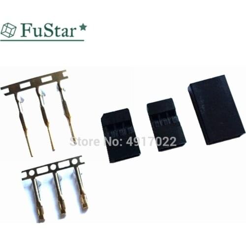 10/ 20pair DuPont 2.54 Male/ Female Connector For JR / Futaba For RC Model Servo Connector Model Receiver Battery ESC Connection