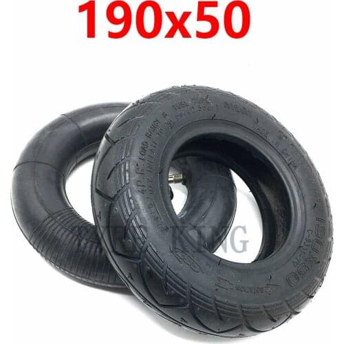 190x50 Inner and Outer 8-inch Pneumatic Tire for Evo Electric Scooter Explosion-proof Thickened Tyre