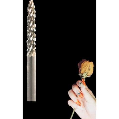 2pcs Carbide Nail Drill Bit - Under Nail Cleaner Bit -C