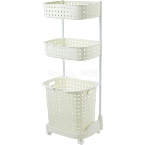 600 Dirty hamper large household laundry basket dirty clothes storage basket bathroom bathroom racks plastic bucket