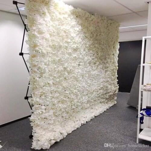 60X40cm Artificial Hydrangea Flower Wall Photography Props Home Backdrop Decoration DIY Wedding Flowers Free Shipping 12pcs/lot