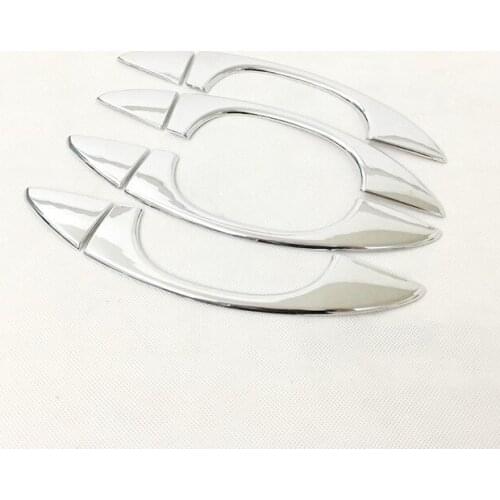 ABS Chrome For Golf 7 MK7 2016 2017 2018 Car Door Handle patch trim decorative strip accessories car styling 8pcs