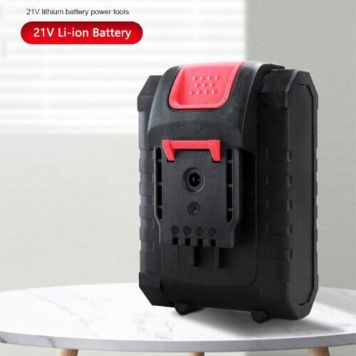 21V 2000mAh 18650 Rechargeable Lithium Battery Cordless Drill Battery for Electric Screwdriver Electric Wrench Tools Accessories