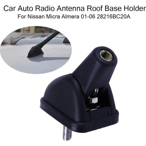 Radio Antenna Base For Black Antenna Aerial Base For Nissan Micra 2001-2010 model and For Nissan Almera 2001-2006 model #0205