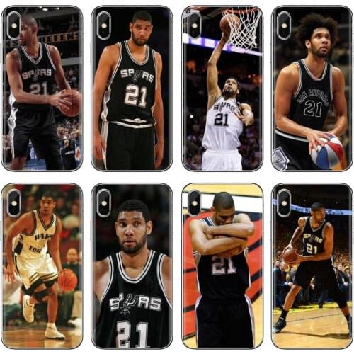 Phone Cases For Xiaomi Redmi 2 S2 3 3S 4 4A 5 5A 5 6 6A 7A 9 9T 9C 9A Pro Pocophone F1 Tim-Duncan-C-Basketball-All-Stars
