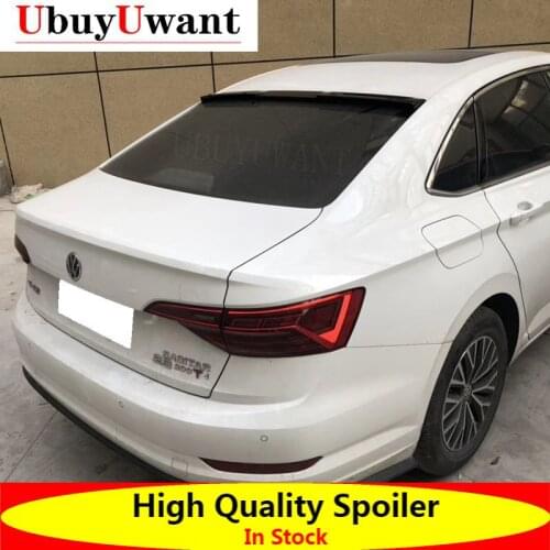 For Volkswagen Sagitar Jetta 2019 2020 Primer Color Tail Wing Decoration Rear Car Spoilers Wings