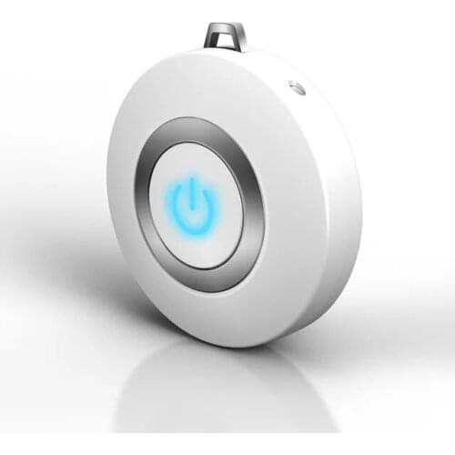 ESTERILUV. Necklace air purifier USB. Cleaning made air negative ION. Pendant personal