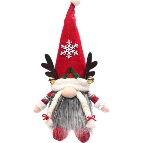 Gnome Toy Christmas Caps Wearing Multi-color Battery Needed New Year Gnomes Christmas Decor for Home Christmas Supplies