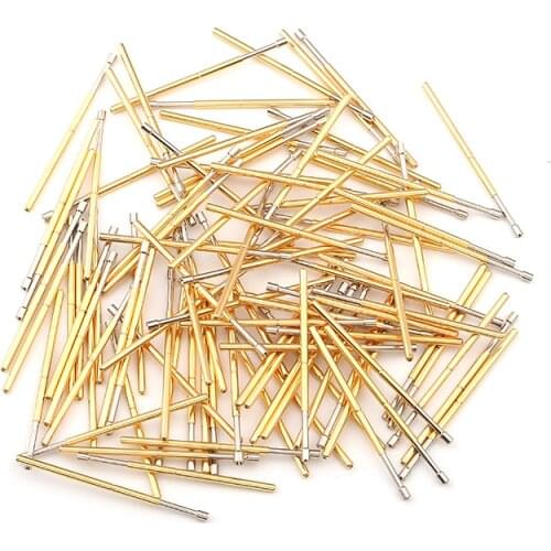 Hot Sale 100PCS/bag P100-A2/E2/G2/H2/Q2 Brass Nickel Plated Needle 1.36mm Spring Test Probe