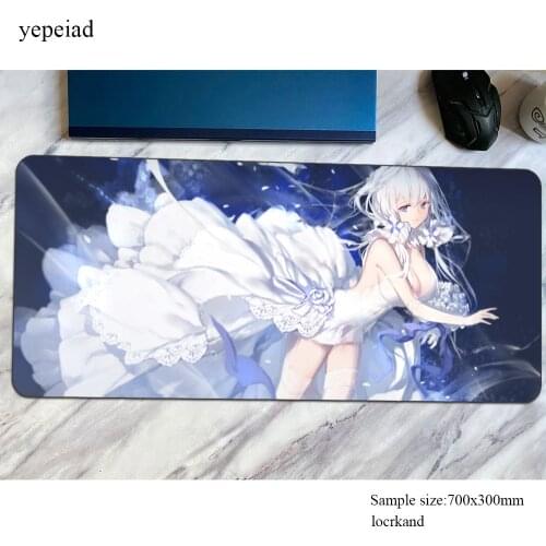 Azur Lane mousepad large 900x400x4mm Computer mouse mat gamer gamepad pc cheapest gaming mousemat desk pad office padmouse