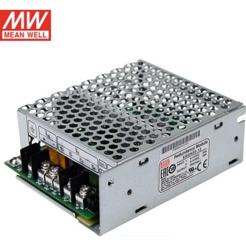 MEAN WELL ERDN20-5/12/24/48 20A 5V 12V 24V 48V Enclosed Power Supply Redundancy Module Support 1+1 and N+1 redundancy system