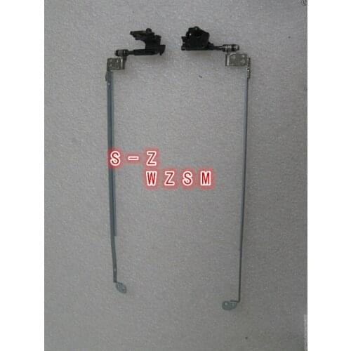 WZSM NEW laptop lcd hinge for Dell Inspiron N5040 N5050 M5040 34.4LP02.XXX 34.4LP01.XXX Hinges with bracket Lecreen Hinges L+R