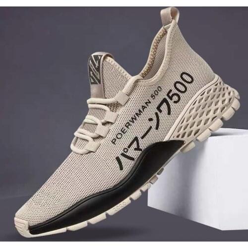 Cheapest Mens Outdoor Sneakers 2021 Fashion Trend Light Weight Running Shoes Breathable Non Slip Casual Footwears Size 39-44